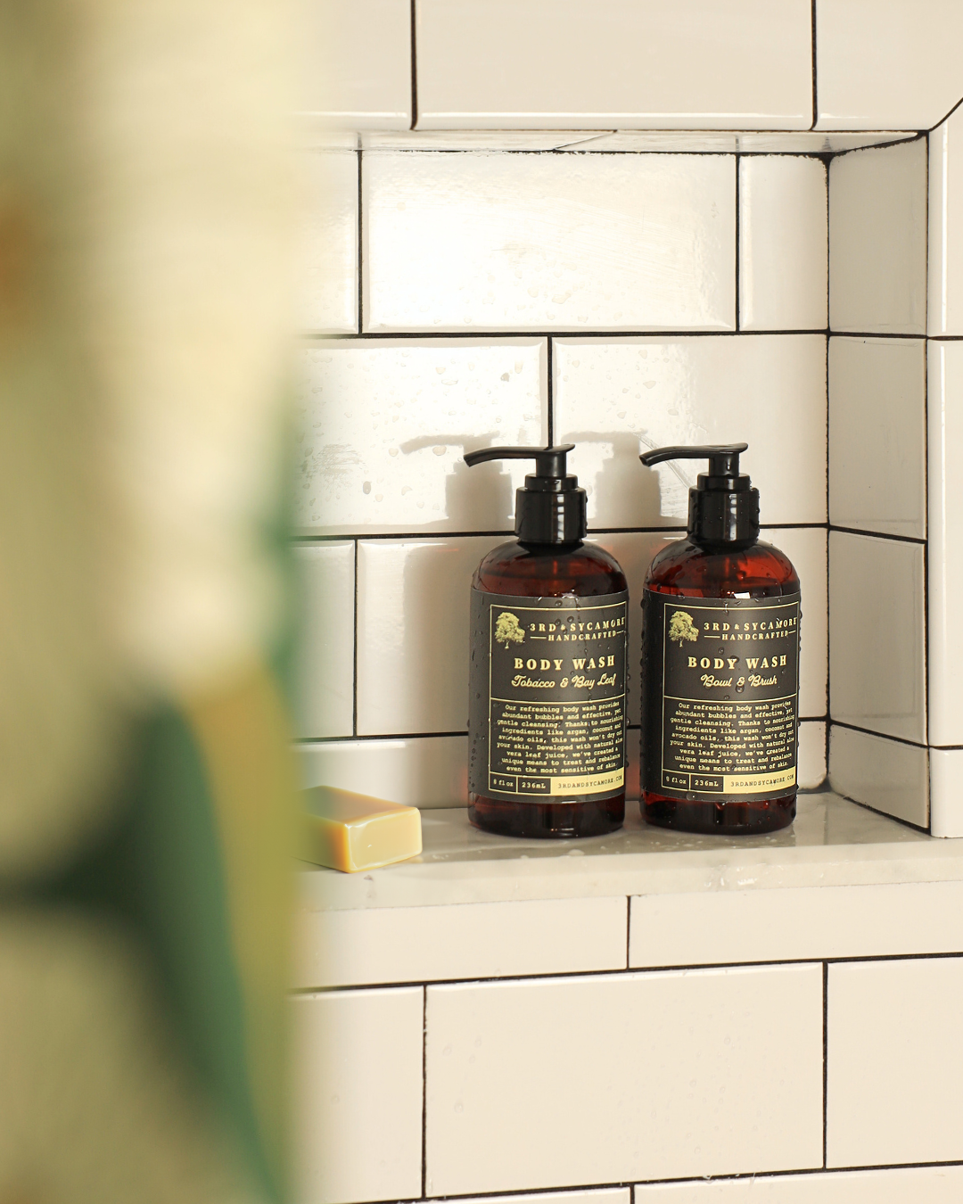 tobacco cleansing oil Tobacco & Bay Leaf Body Wash